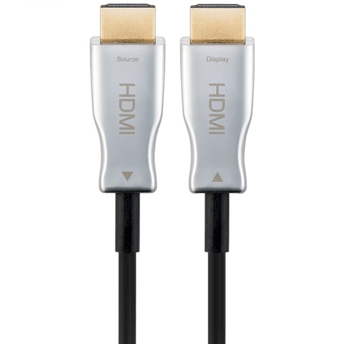 Goobay HDMI active optical kabel (AOC) - HDMI2.1 (8K 60Hz + HDR) zwart (meerdere lengtes)