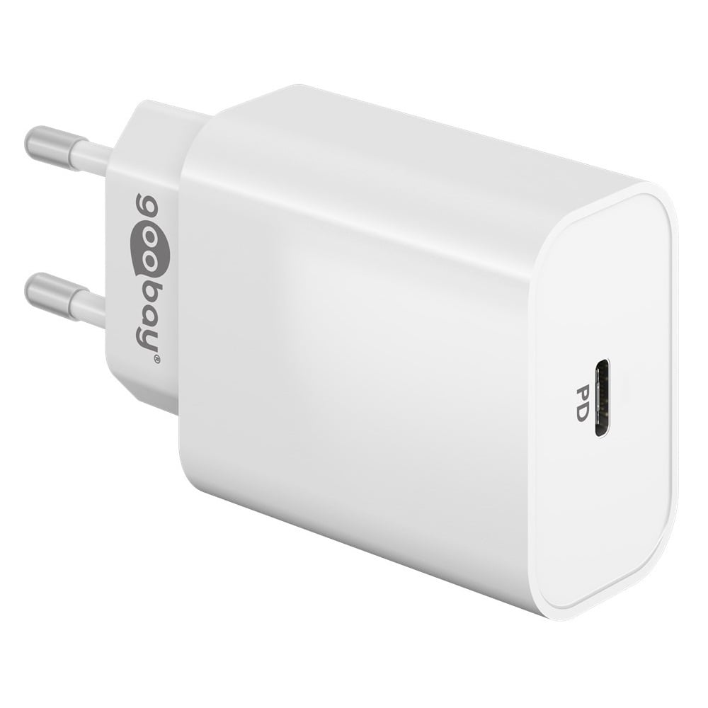 Goobay thuislader met 1 USB-C PD poort - 45W / (meerdere kleuren)