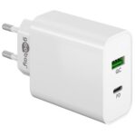 Goobay thuislader met 1 USB-C PD en 1 USB-A QC poort - 45W / (meerdere kleuren)