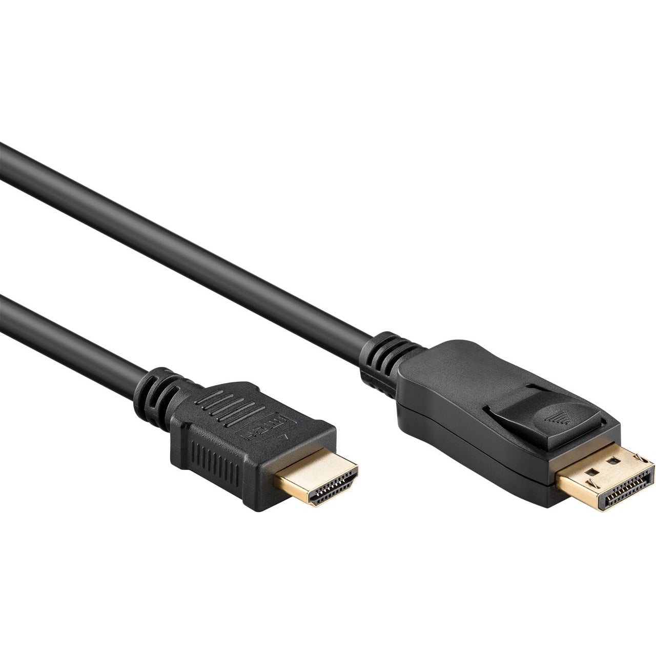 Goobay DisplayPort naar HDMI kabel - DP 2.0 / HDMI 2.1 (8K 60Hz + HDR) / zwart (meerdere lengtes)