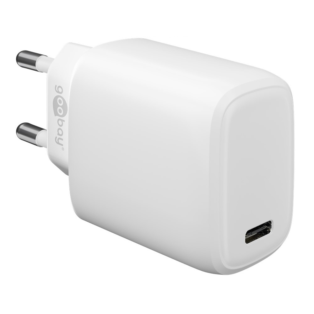 Goobay thuislader met 1 USB-C PD poort - 20W / (meerdere kleuren)