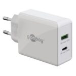 Goobay thuislader met 1x USB-C PD en 1x USB-A - 30W / (meerdere kleuren)