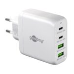 Goobay thuislader met 2x USB-C PD en 2x USB-A QC - GaN - 68W / (meerdere kleuren)