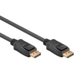 Goobay DisplayPort kabel - DP1.2 (4K 60Hz) - CCS aders / zwart (meerdere lengtes)
