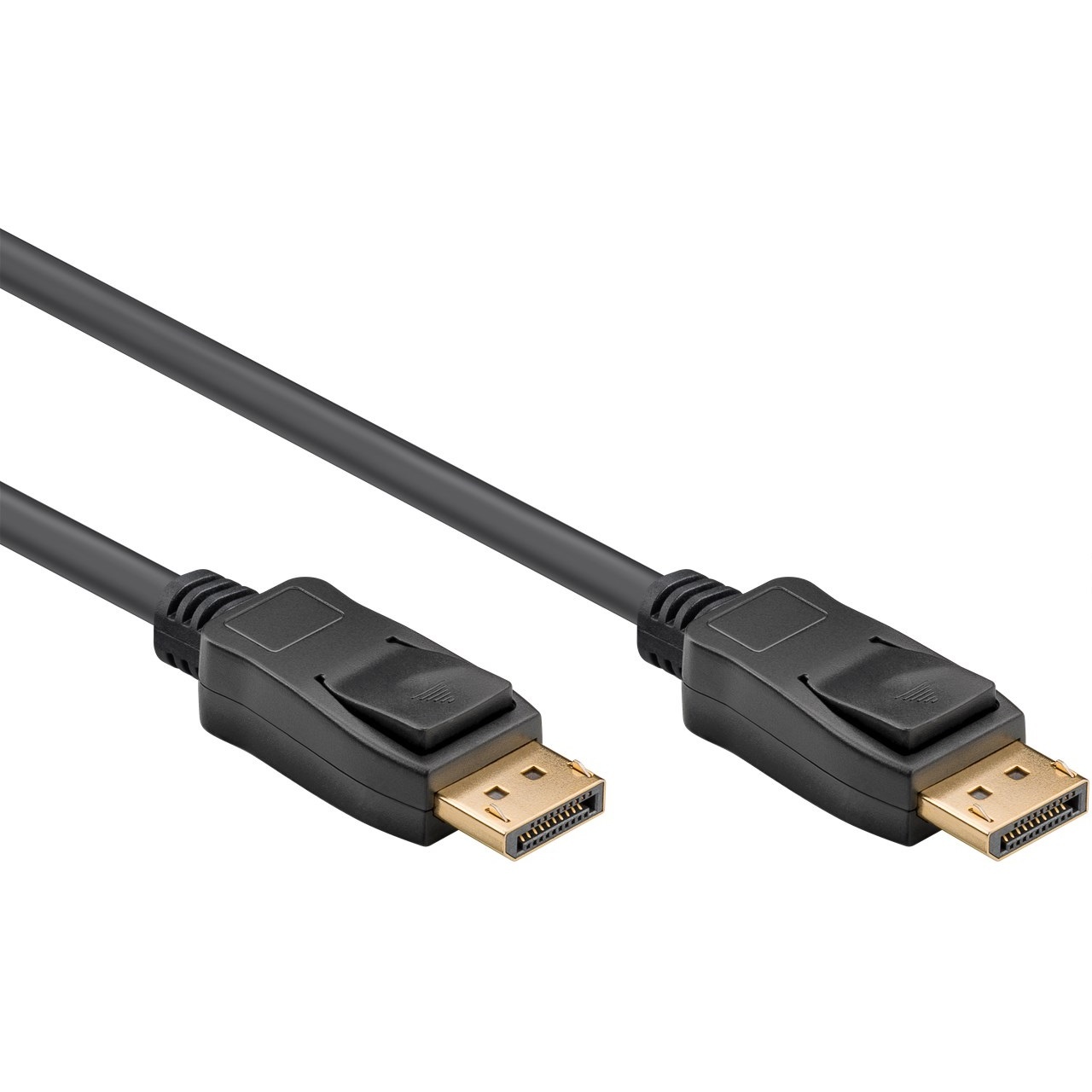 Goobay DisplayPort kabel - DP1.2 (4K 60Hz) - CCS aders / zwart (meerdere lengtes)