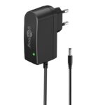 Goobay Voedingsadapter 12V / 1A / 12W - 5,5mm x 2,1mm (meerdere kleuren)
