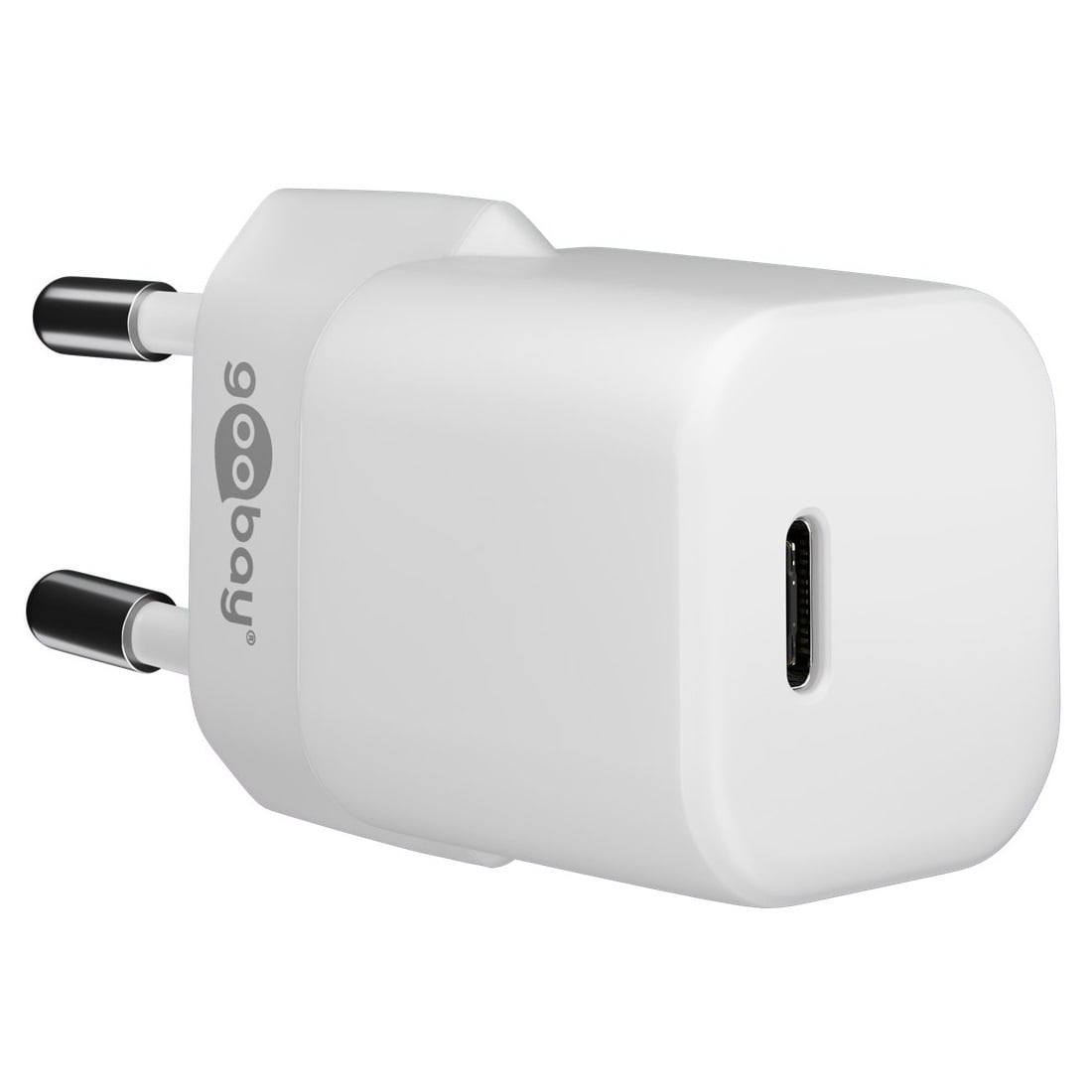 Goobay nano thuislader met 1 USB-C PD poort - 20W / (meerdere kleuren)