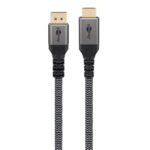 Goobay Plus DisplayPort naar HDMI kabel | 4K 60Hz | zwart (meerdere lengtes)