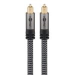 Goobay Plus digitale optische Toslink kabel | zwart (meerdere lengtes)