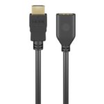Goobay HDMI verlengkabel | HDMI2.0 (4K 60Hz + HDR) | CCS aders | | zwart (meerdere lengtes)
