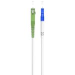 Goobay LC/UPC - SC/APC Simplex FTTH kabel | OS2 | | LSZH | (meerdere lengtes, meerdere kleuren)