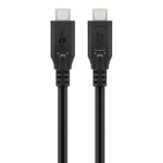 Goobay USB-C kabel | USB3.1 10 Gbps | PD 100W | 4K 60Hz | | zwart (meerdere lengtes)