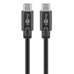 Goobay USB-C kabel | USB3.0 5 Gbps | PD 60W | 4K 60Hz | | (meerdere lengtes, meerdere kleuren)