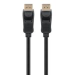 Goobay DisplayPort kabel | DP2.1a (10K 60Hz) | UHBR13.5 (54Gbit/s) | koper | zwart (meerdere lengtes)