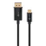 Goobay USB-C - DisplayPort 4K 60Hz kabel | zwart (meerdere lengtes)