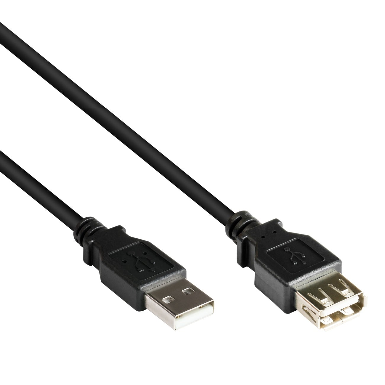 Goobay USB-A verlengkabel | USB2.0 | 10W | | (meerdere lengtes, meerdere kleuren)