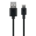 Goobay USB-C - USB-A kabel | compact | USB2.0 | 15W | | (meerdere lengtes, meerdere kleuren)