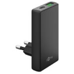 Goobay flat USB lader | USB-C PD + USB-A QC | GaN | 45W | (meerdere kleuren)