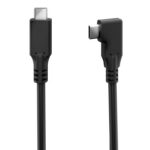 Goobay USB-C kabel | haaks (links/rechts) | USB4 40 Gbps | PD 240W | 8K 60Hz | | zwart (meerdere lengtes)