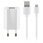 Goobay platte USB lader | incl. Micro USB kabel | 5W | | (meerdere kleuren)
