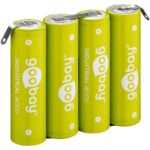 Goobay accupack | 4x AA (HR6) | 2100 mAh | soldeerbevestiging