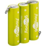 Goobay accupack | 3x AA (HR6) | 2100 mAh | soldeerbevestiging