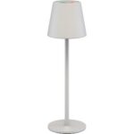 Goobay LED-tafellamp | RGB + warm wit | dimbaar | oplaadbaar (USB-C) | wit | IP44