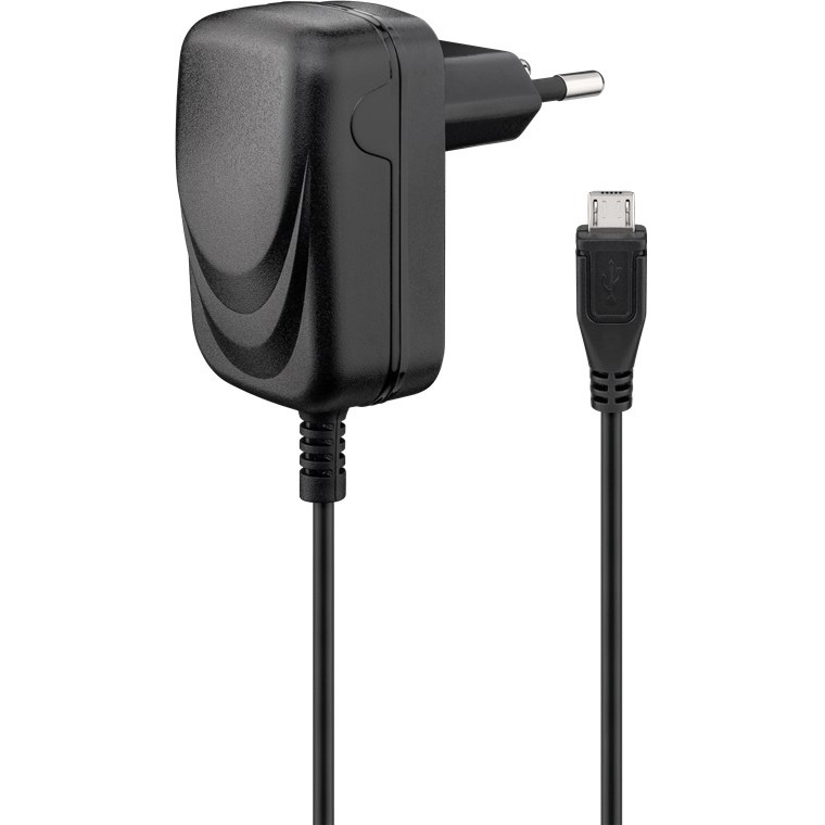 Goobay Micro USB lader | 5W | zwart | 1,5 meter