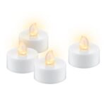 Goobay LED-theelichtjesset | 4 stuks | timerfunctie | wit | IP20