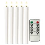 Goobay LED-kaarsenset | 5 stuks | afstandsbediening | wit | IP20