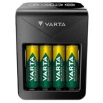 Varta LCD Plug Charger+ batterijenlader | AA/AAA/E | incl. 4x AA | 2100 mAh
