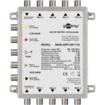 Goobay passieve satelliet multiswitch | 5 ingangen / 8 uitgangen