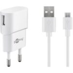 Goobay USB lader | incl. Micro USB kabel | 5W | | (meerdere kleuren)