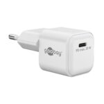 Goobay nano USB lader | USB-C PD | GaN | 20W | (meerdere kleuren)