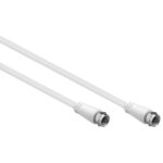 Goobay F (m) - F (m) coaxkabel | >85 dB | CCS | recht | | wit (meerdere lengtes)
