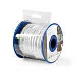 Nedis Coax 9 (KOKA 799) coaxkabel op haspel voor binnen / wit - 10 meter