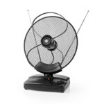 Binnenantenne | Actief | FM / UHF / VHF | Ontvangstbereik: 0-25 km | LTE700 | Versterking: 36 dB | Versterkingsregelaar | ABS | Zwart