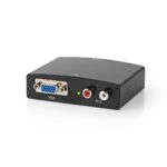 HDMI™-Converter | VGA Female / 2x RCA Male | 1x HDMI™ Output | 1-weg | 1080p | 1.65 Gbps | Aluminium | Antraciet