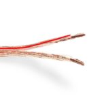 Speaker-Kabel | 2 x 6.00 mm² | Koper | 100.0 m | Rond | PVC | Transparant | Rol