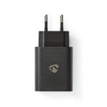 Oplader | 30 W | PD3.0 27W / PD3.0 30W / QC3.0 | 1.5 / 2.0 / 2.5 / 3.0 A | Outputs: 1 | USB-C™ | Automatische Voltage Selectie | Zwart