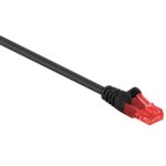 CAT6 Netwerkkabel | RJ45 Male | RJ45 Male | U/UTP | 2.00 m | Rond | PVC | Zwart | Label