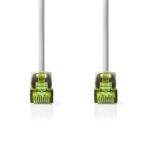 CAT7 Netwerkkabel | S/FTP | RJ45 Male | RJ45 Male | 3.00 m | Snagless | Rond | LSZH | Grijs | Doos
