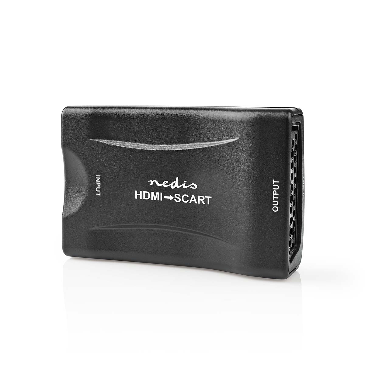 HDMI™-Converter | HDMI™ Input | SCART Female | 1-weg | 1080p | 1.2 Gbps | ABS | Zwart