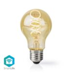 SmartLife LED Filamentlamp | Wi-Fi | E27 | 360 lm | 4.90 W | Warm tot Koel Wit | 1800 - 6500 K | Glas | Android™ / IOS | Peer | 1 Stuks