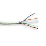 CAT6a Netwerkkabel Rol | Solid | U/UTP | Koper | 305 m | Binnenshuis | Rond | LSZH | Grijs | Trekdoos