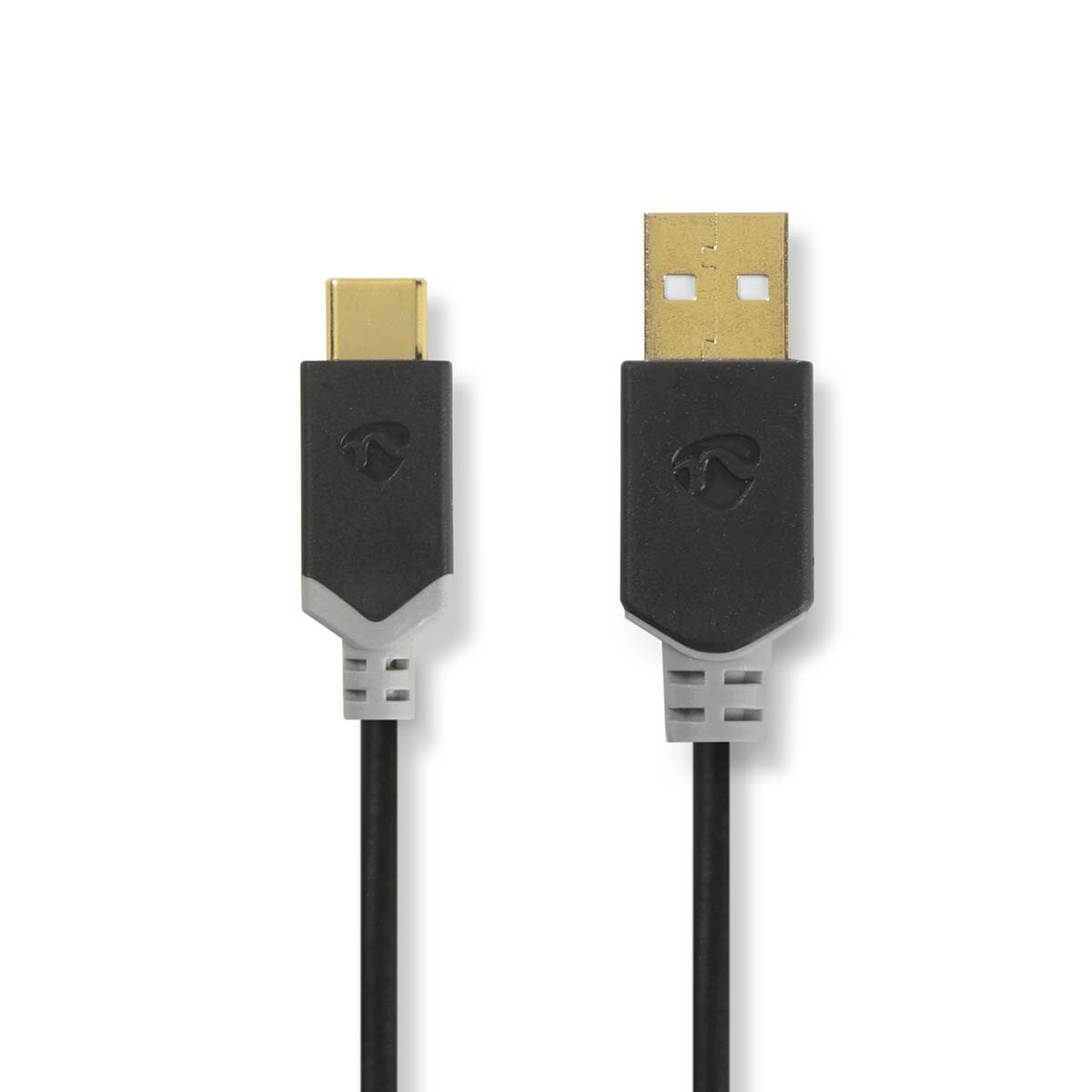Nedis USB-C naar USB-A kabel - USB2.0 - tot 3A / zwart - 3 meter