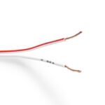 Speaker-Kabel | 2x 0.75 mm² | Koper | 100.0 m | Rond | PVC | Wit | Rol
