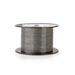 Microfoonkabel | 2 x 0.23 mm² | Koper | 100 m | Rond | PVC | Donkergrijs | Rol