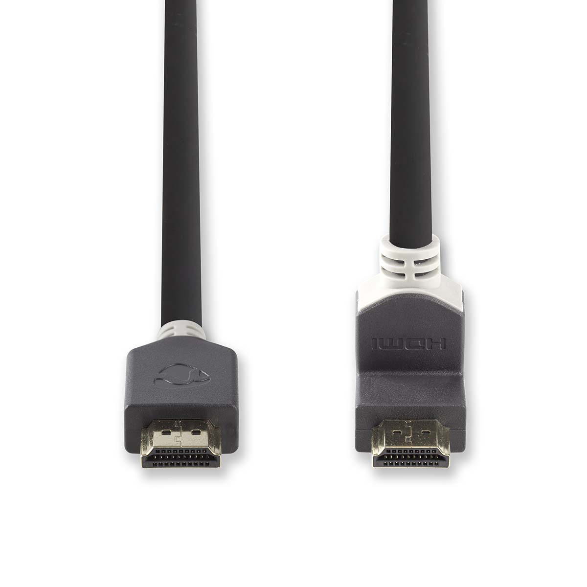 Nedis HDMI kabel - 90° haaks naar beneden - versie 1.4 (4K 30Hz) - 2 meter