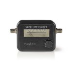 Signaalsterktemeter voor Satelliet | 950-2400 MHz | Ingangsgevoeligheid: 83 dB | Uitgangsniveau: 102 dBuV | Zwart
